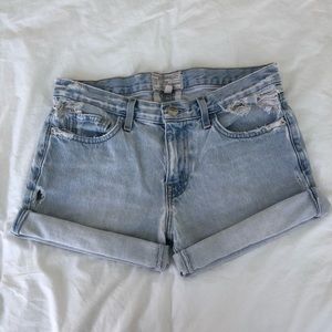 Current Elliot The Rolled Boyfriend Short